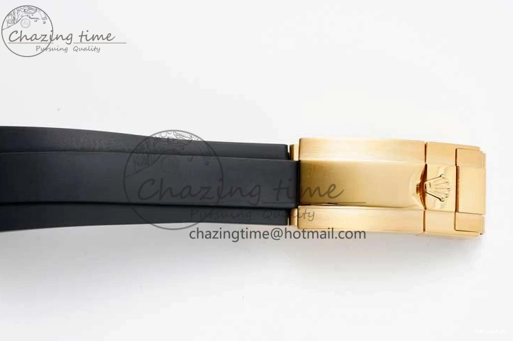 QF Dial Rubber Oysterflex on Daytona SA4130 Edition 1:1 Best Black Strap 116518 0409